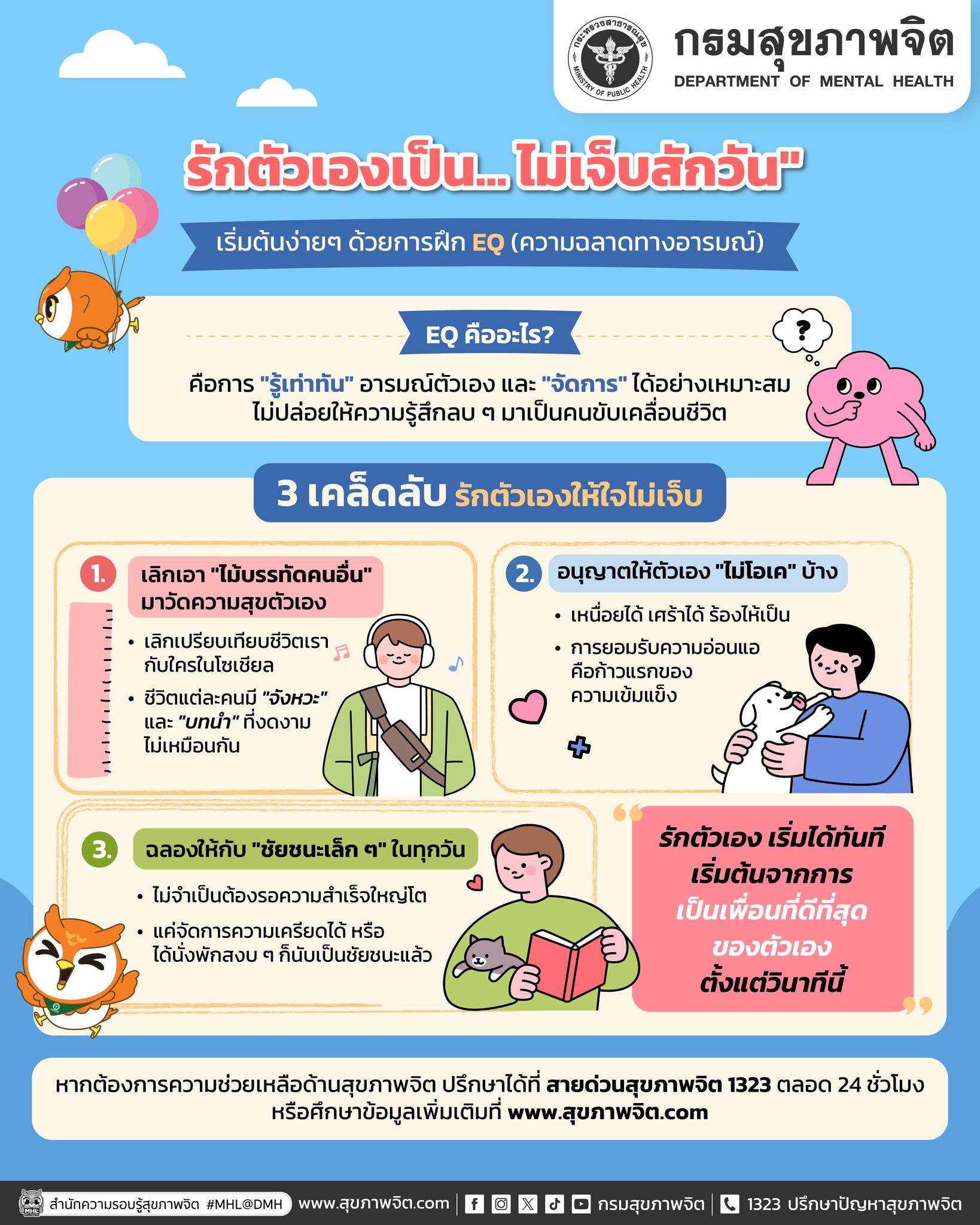รักตัวเองเป็น...ไม่เจ็บสักวัน